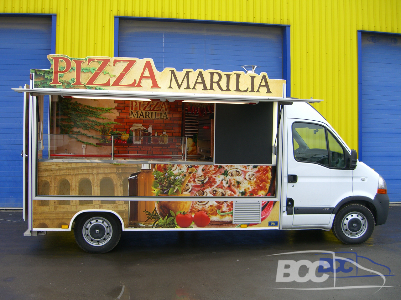 Food truck – pizza margherita